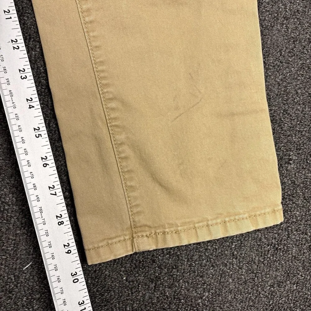 Signature By Levi Strauss S67 Athletic Jeans Mens Khaki Stretch Size 32x31